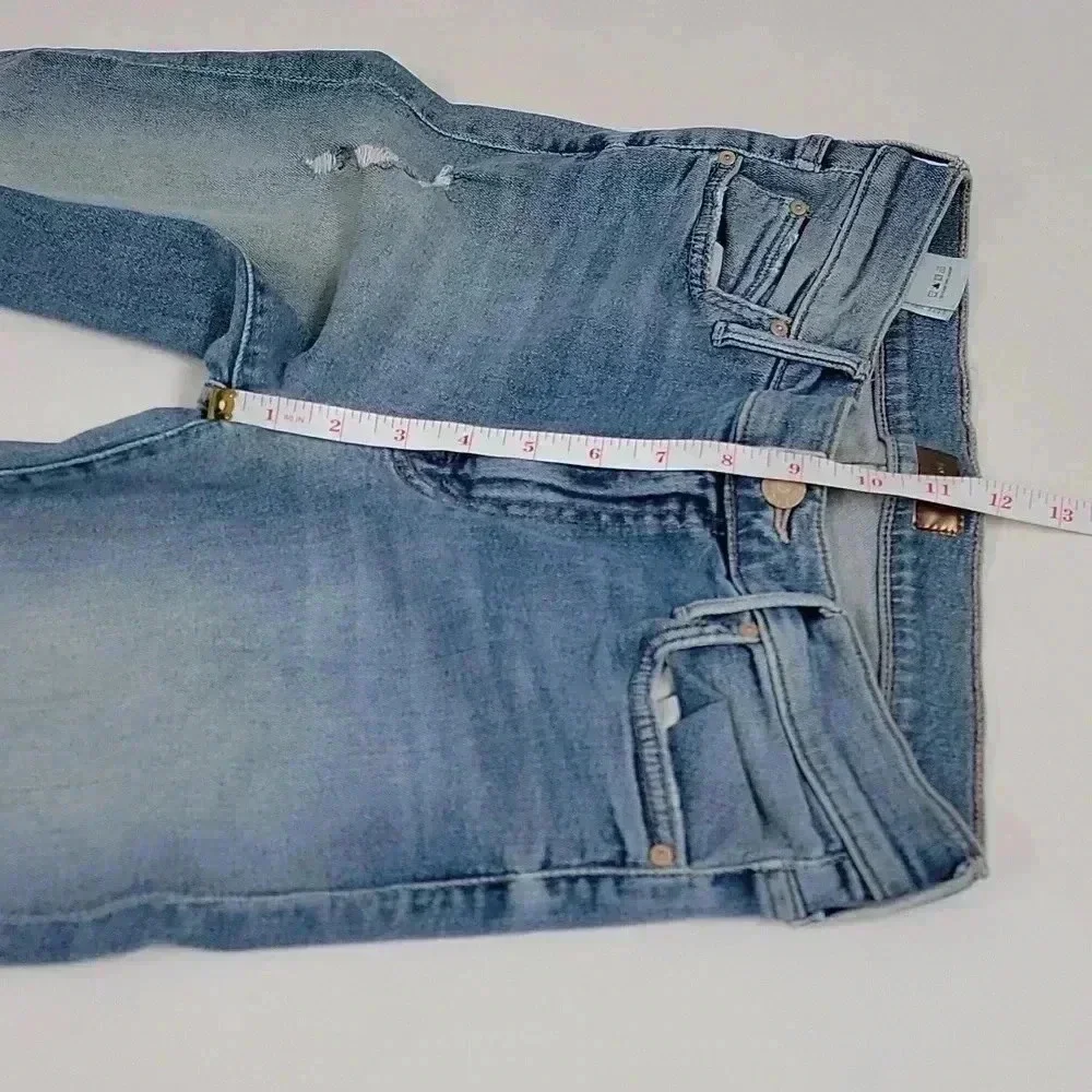Mother Rascal Ankle Snippet Chew push the envelope Jeans 29
